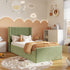 Imperial Bliss Kids Bed - Plush Charcoal (Ex-Display)